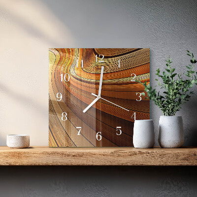 Orologio da parete quadrato Astrazione