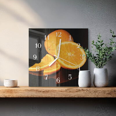 Quadrato orologio Arance