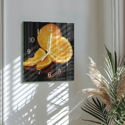 Quadrato orologio Arance