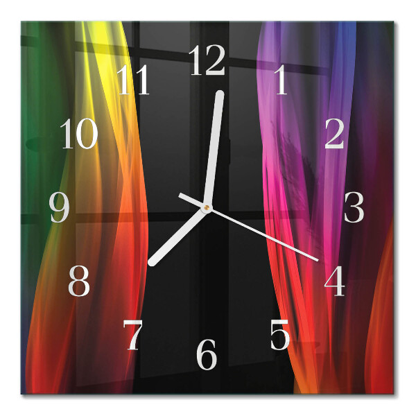 Orologio da parete quadrato Astrazione
