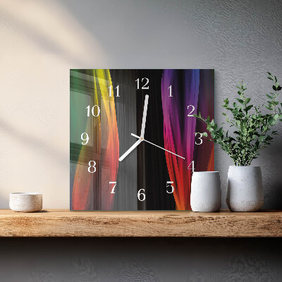 Orologio da parete quadrato Astrazione