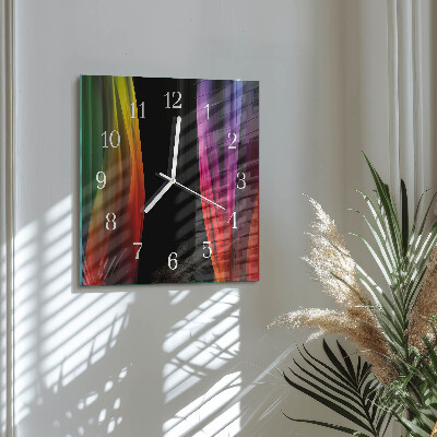 Orologio da parete quadrato Astrazione