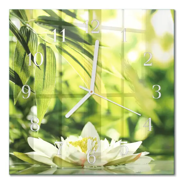 Orologio da parete quadrato Natura