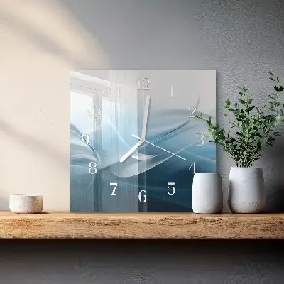Orologio da parete quadrato Astrazione
