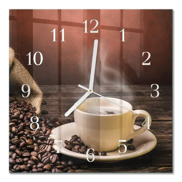 Quadrato orologio Caffè