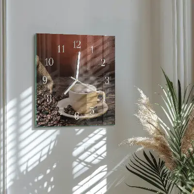 Quadrato orologio Caffè