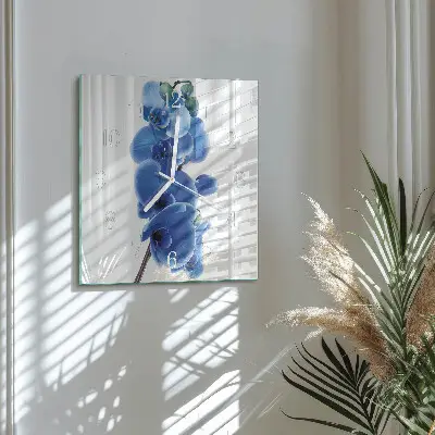 Quadrato orologio Orchidea