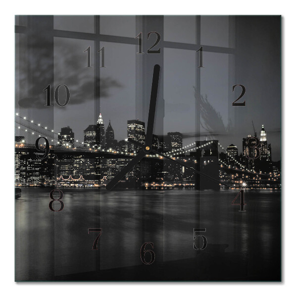 Orologio quadrato Ponte orizzontale