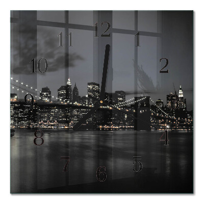 Orologio quadrato Ponte orizzontale