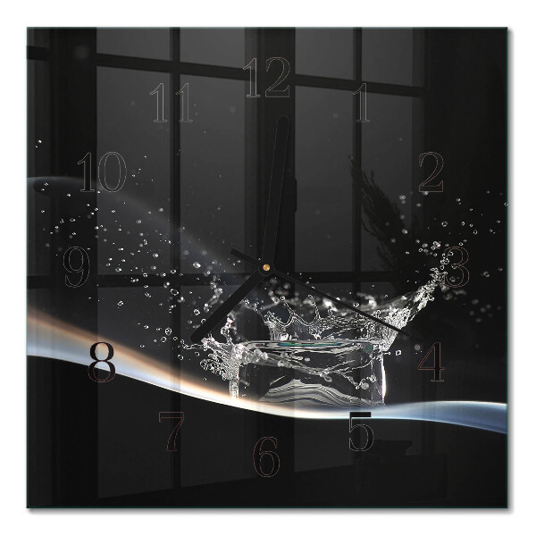 Orologio quadrato Acqua