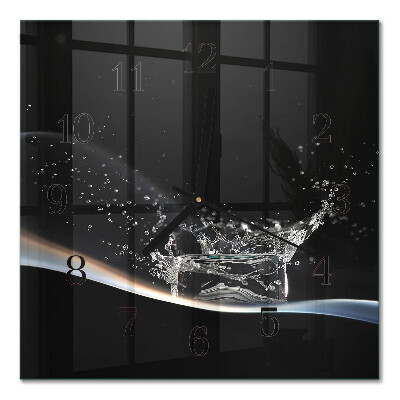 Orologio quadrato Acqua