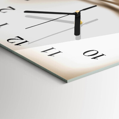 Quadrato orologio da parete Linee astratte
