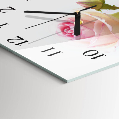 Orologio quadrato Rosa