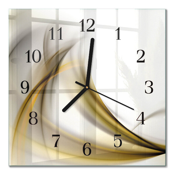 Orologio quadrato Linee astratte