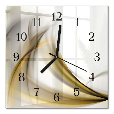 Orologio quadrato Linee astratte