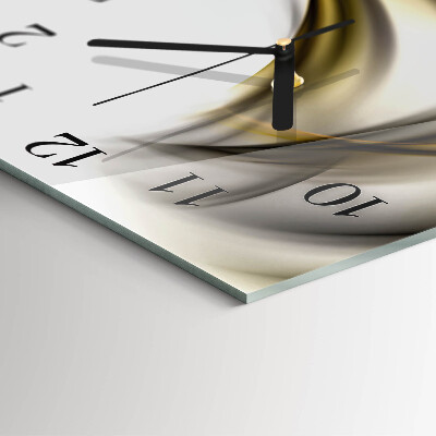 Orologio quadrato Linee astratte