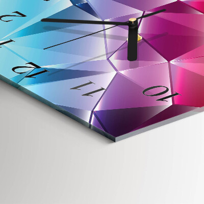 Quadrato orologio da parete Modello 3D