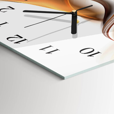 Quadrato orologio da parete Astrazione