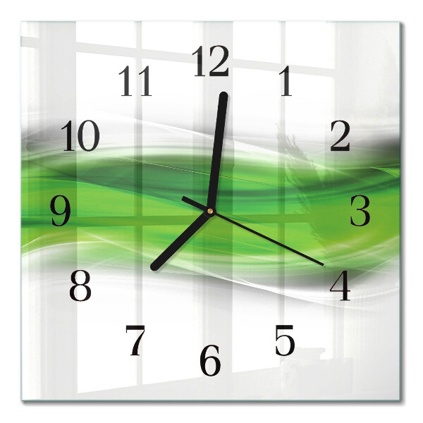 Quadrato orologio da parete Astrazione