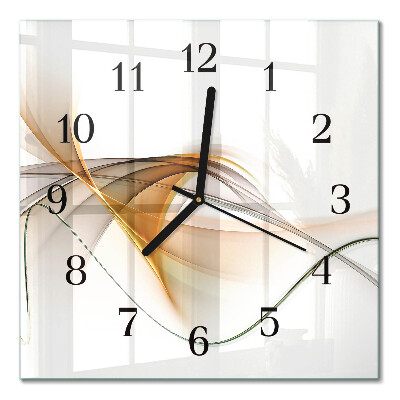 Orologio quadrato Astrazione