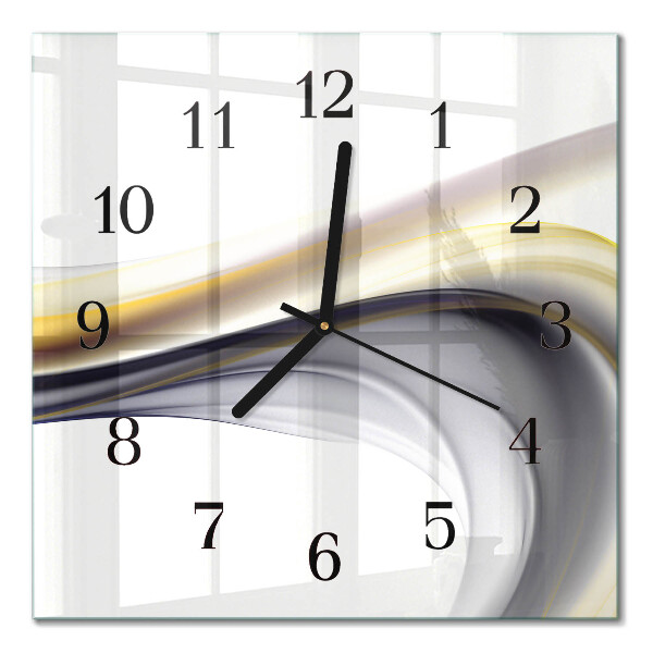 Orologio quadrato Astrazione
