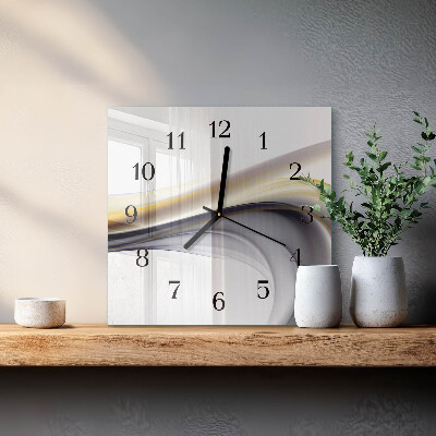 Orologio quadrato Astrazione
