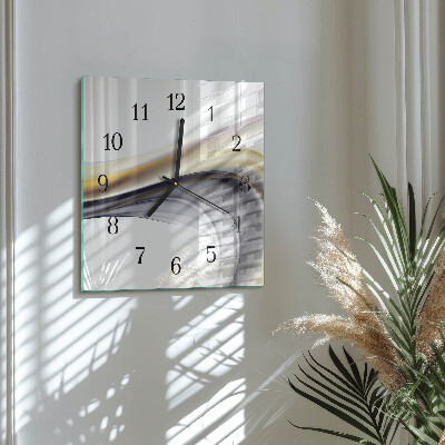 Orologio quadrato Astrazione