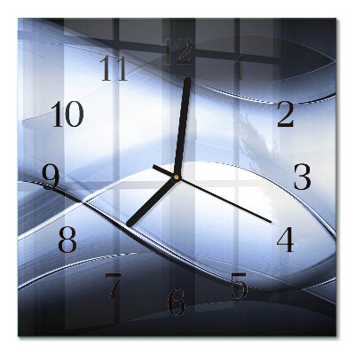 Quadrato orologio da parete Astrazione