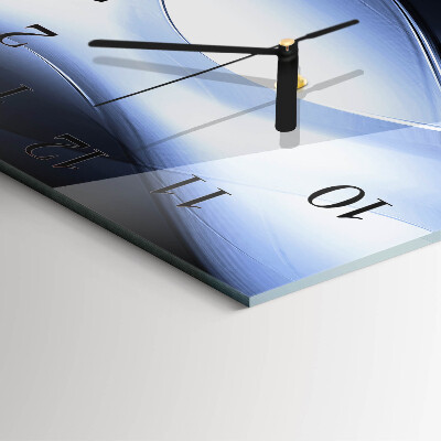 Quadrato orologio da parete Astrazione