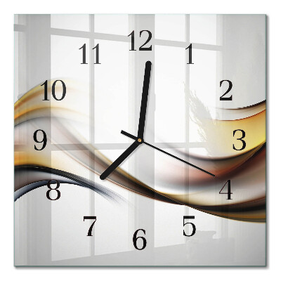 Orologio quadrato Astrazione