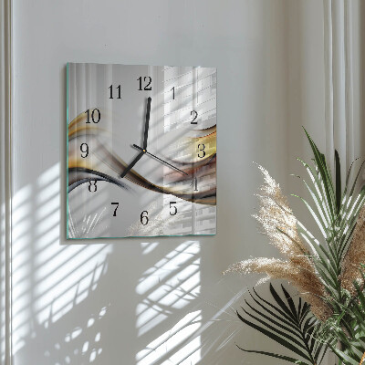 Orologio quadrato Astrazione