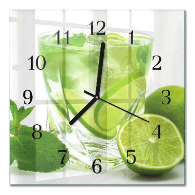Orologio quadrato Carbonato di calcio
