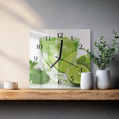 Orologio quadrato Carbonato di calcio