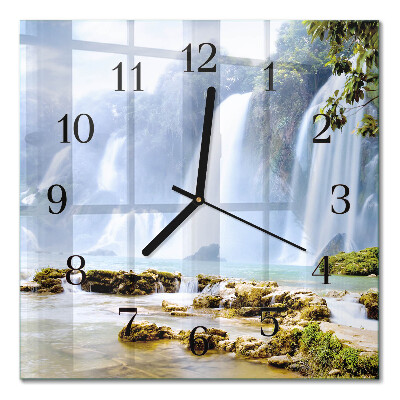 Orologio quadrato Cascata