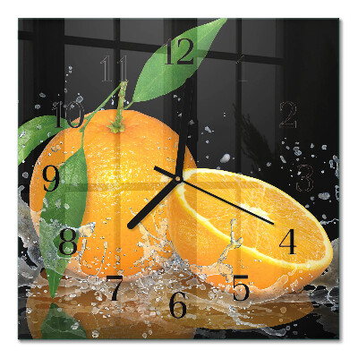 Orologio quadrato Arance
