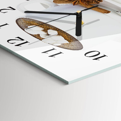 Orologio quadrato Cioccolato
