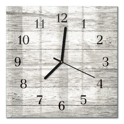 Quadrato orologio da parete Pannelli grigi