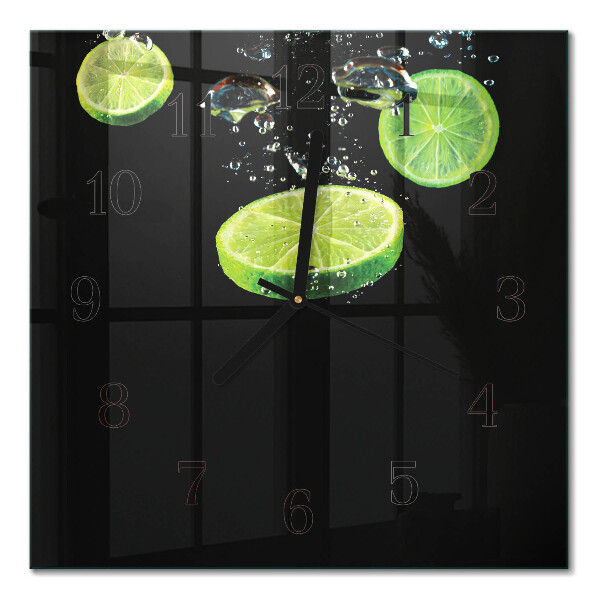 Orologio quadrato Lime