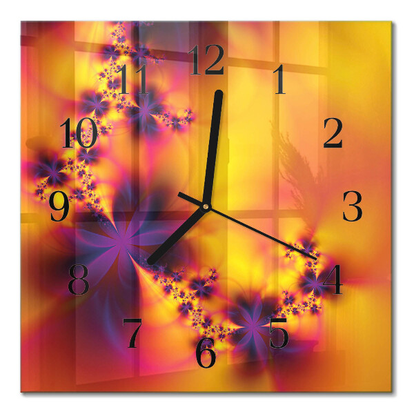 Quadrato orologio da parete Mobili
