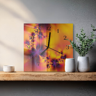 Quadrato orologio da parete Mobili