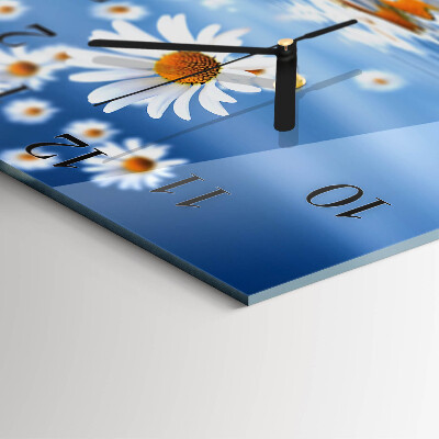 Orologio quadrato Fiore