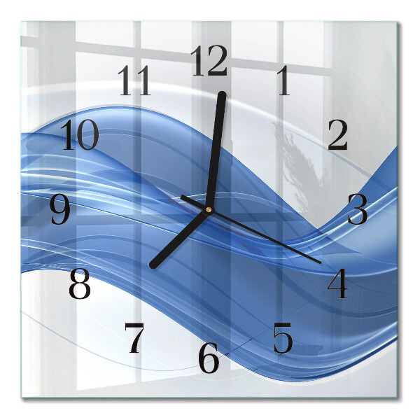 Orologio quadrato Linee astratte