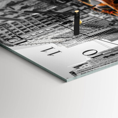 Orologio quadrato in vetro Taxi a New York