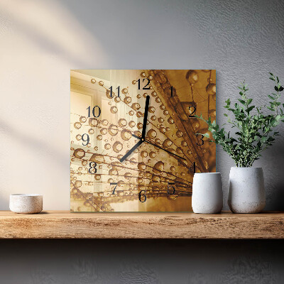 Orologio quadrato Dente di leone