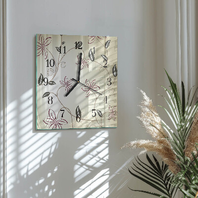 Orologio quadrato Arte fluviale