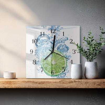 Orologio quadrato Carbonato di calcio