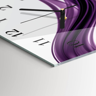 Quadrato orologio da parete Arte astratta