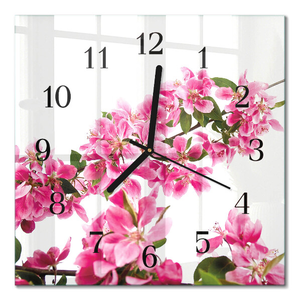 Orologio quadrato in vetro Mobili