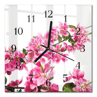 Orologio quadrato in vetro Mobili