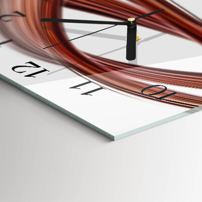 Orologio quadrato Linee astratte